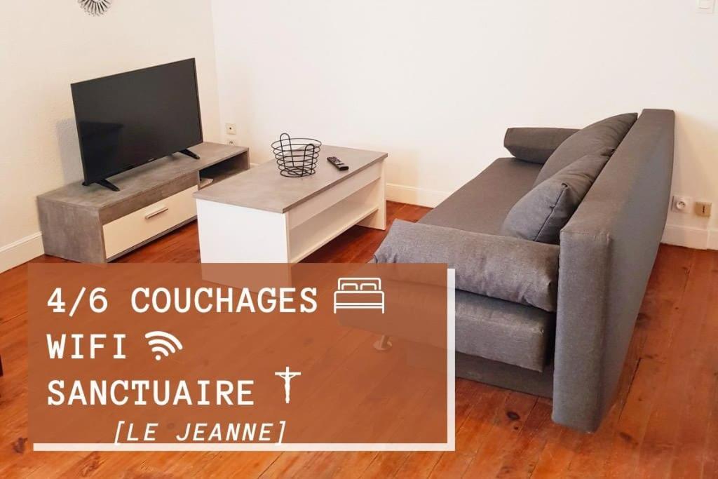 Le Jeanne 4/6 Couchages, Wifi, Sanctuaire Apartman Lourdes Kültér fotó