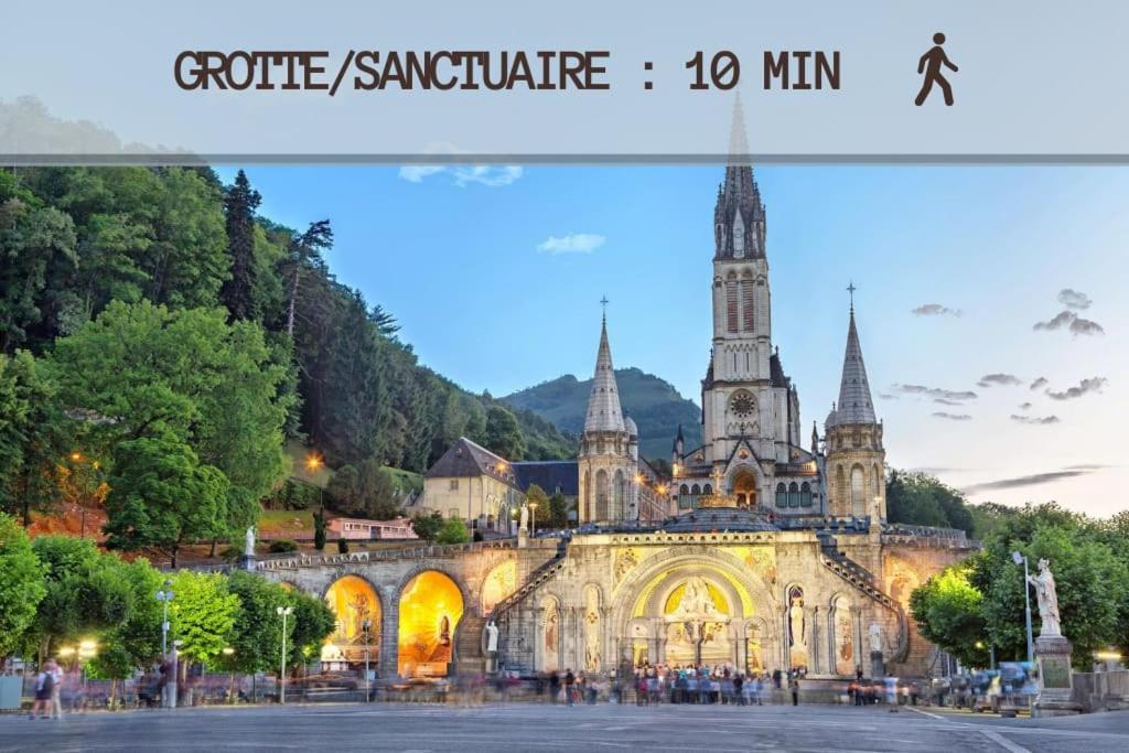 Le Jeanne 4/6 Couchages, Wifi, Sanctuaire Apartman Lourdes Kültér fotó
